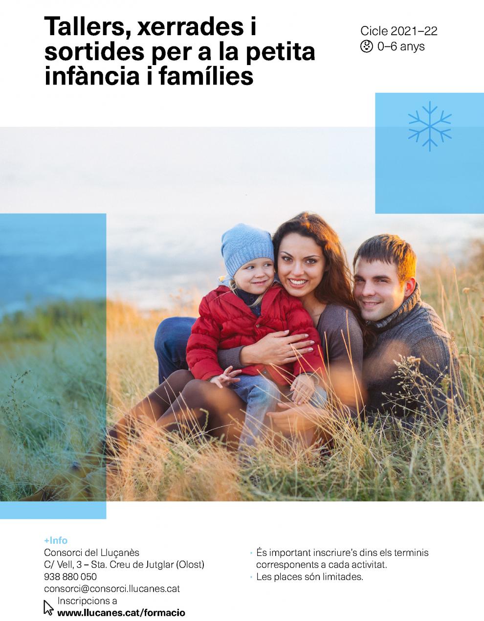 Activitats per a infants de 0 a 6 anys i les seves famílies 